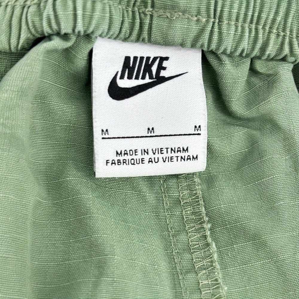 Nike Sportswear Ripstop Cargo Pants Oil Green Mens Size M Gorp Hiking Utility - Picture 6 of 7